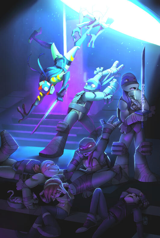 Piece for "TMNT Together" fan magazine