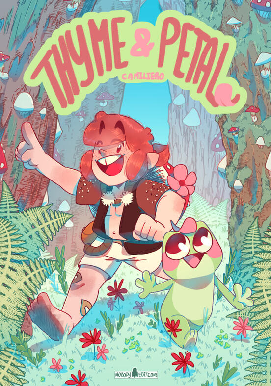 Cover of the comic Thyme and Petal.composition work.