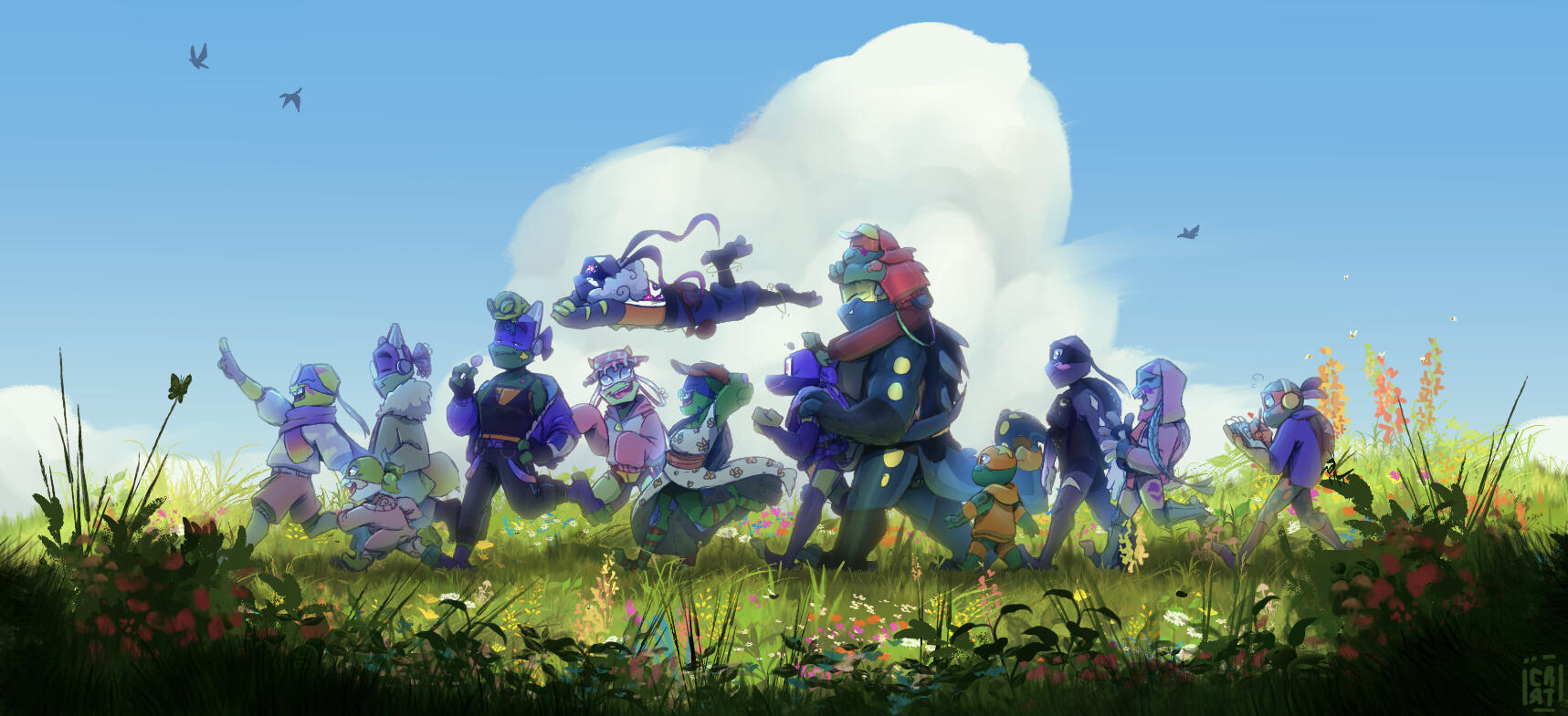 Lighting and background practice.